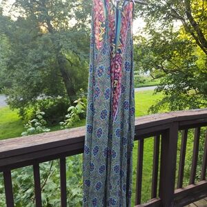 Anthropologie Multicolor Maxi Dress